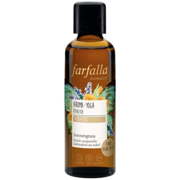Farfalla Sonnengruss Körperöl - Benzoe - 75 ml
